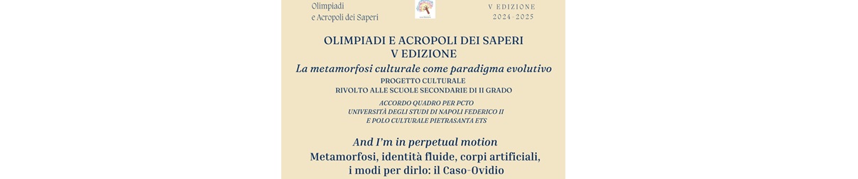 Metamorfosi, identità fluide, corpi artificiali, 16 ottobre 2024